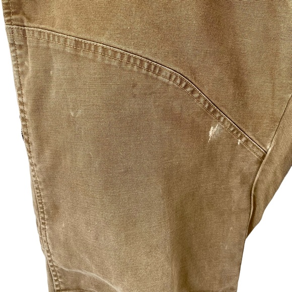 Kuhl The Law Pants 36 x 32 10 Oz Canvas Work Outdoor Tan Distressed Stretch - Picture 5 of 10